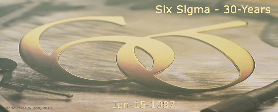 30-Year Six Sigma Anniversary